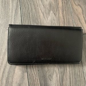 Matt and Natt black wallet